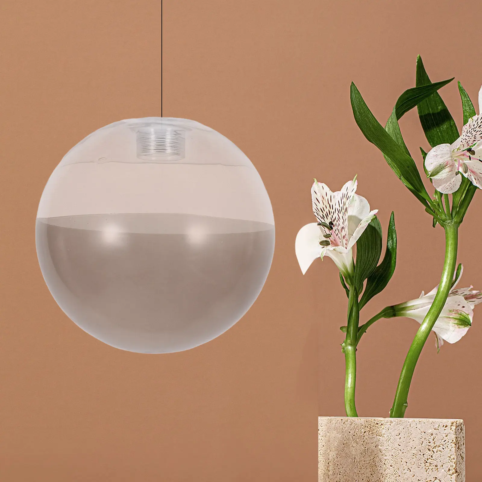 

Glass Globe Lamp Shade 5 Inch Round Replacement Globe Cover for G9 Bulb Fixtures Small Round Glass Lamp Shades for Chandeliers