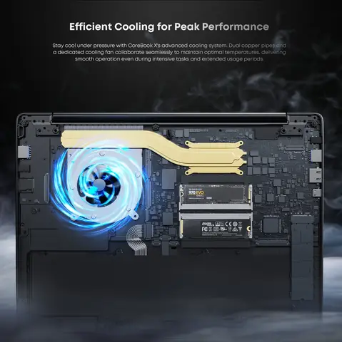 CHUWI Corebook X Laptop R5-7430U 14-tums FHD-skärm 16 GB RAM 512 GB SSD WIFI 6 Windows 11 Gaming Notebook AMD R5-dator PC 10 best sales anteckningsbokspel - №9