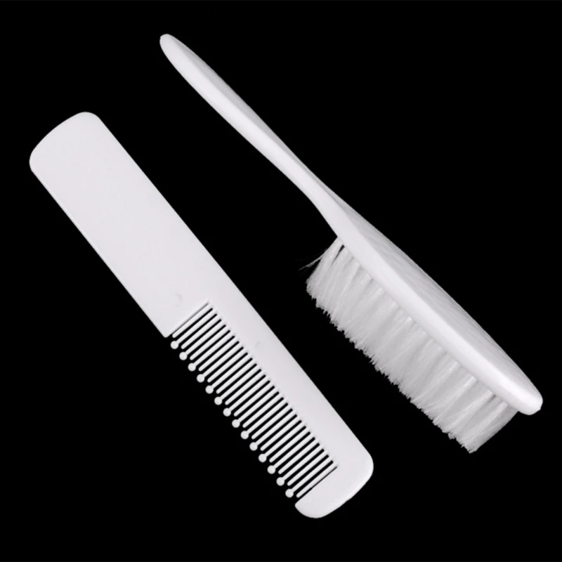 Baby Hair Brush & Comb Children Bath Brush Soft Bristles Cradle-Cap Brush