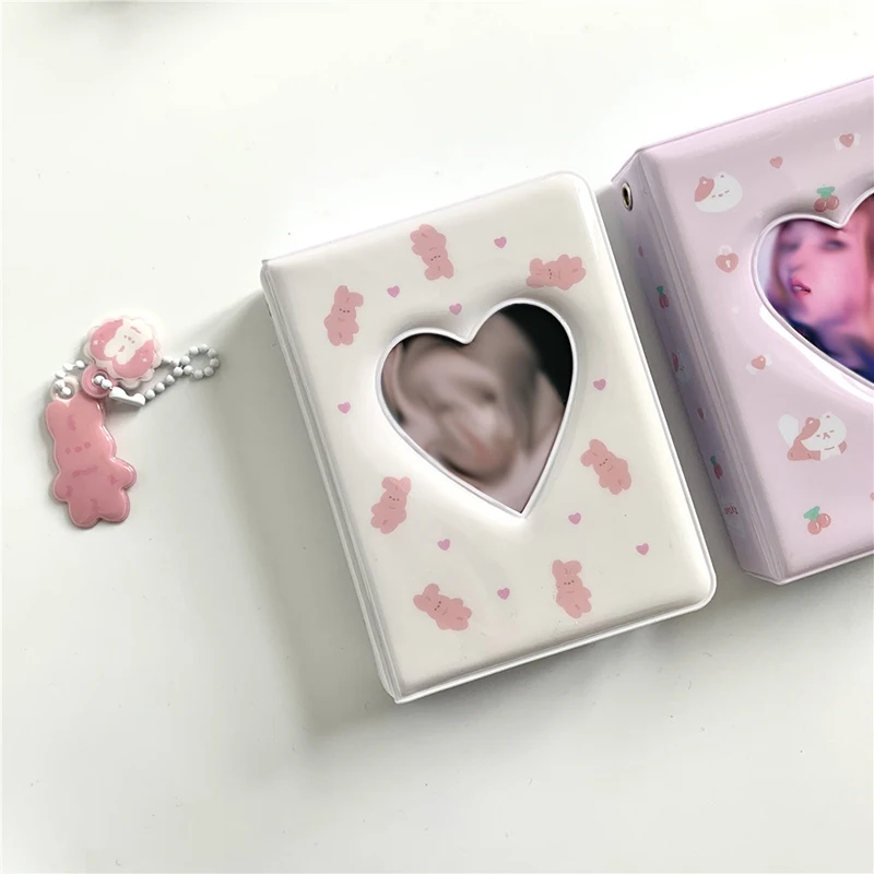 3 Inch Kpop Photocard Binder Album Idol Picture Card Collect Book Binding Machine Picture Poka Scrapbook Picture Storage Case