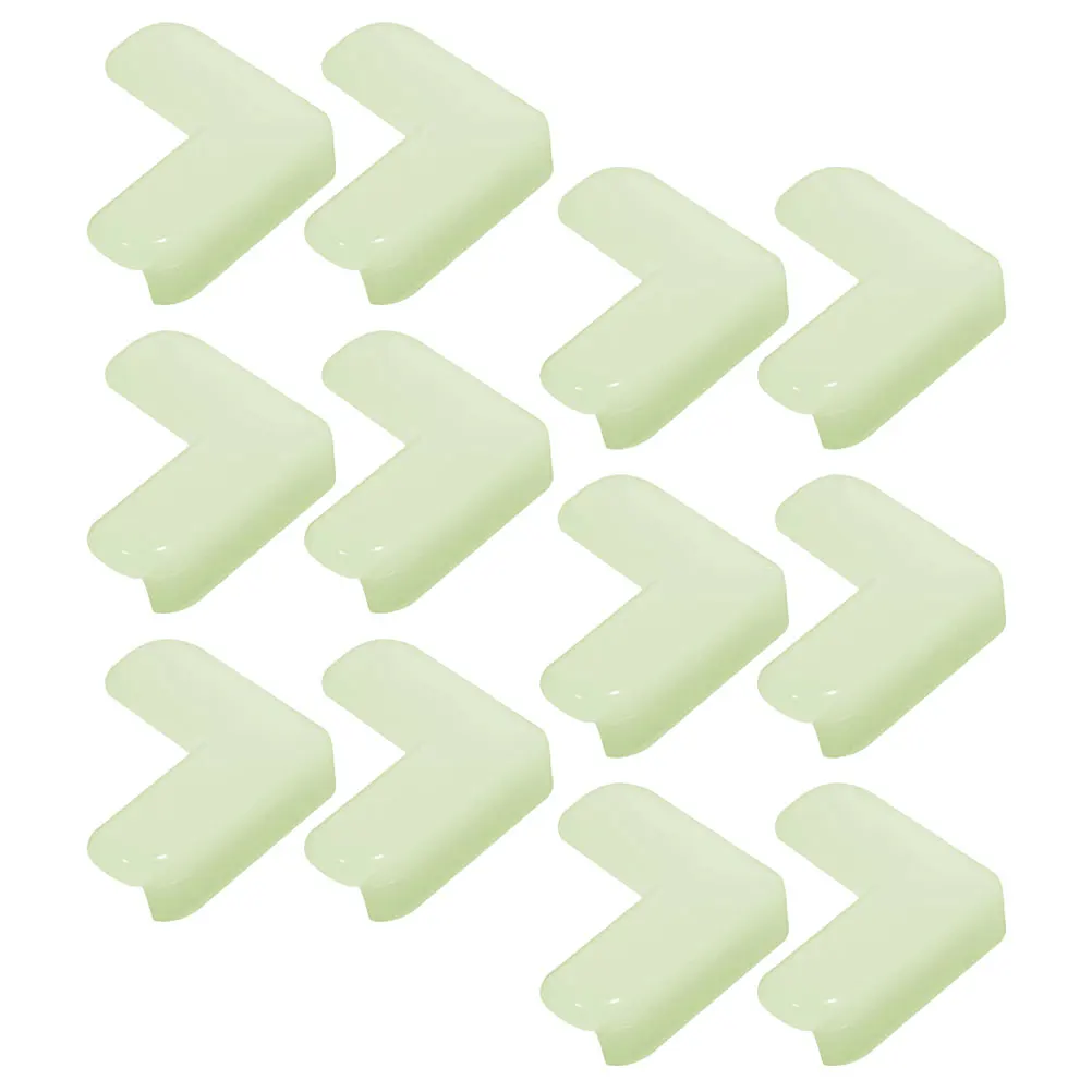 12 قطعة حشوات للزوايا المضيئة الطفل التدقيق حافة حماة ضوء الليل الأثاث مصدات لينة ركن حامي لمكتب الدراسة