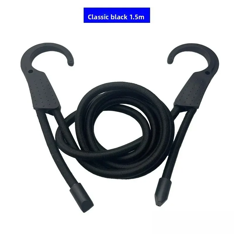 Sangle élastique de voyage pour moto, 1.5/3m, ceinture de Tension réglable, crochet de corde à linge de voiture, corde d'arrimage pour bagages de chargement