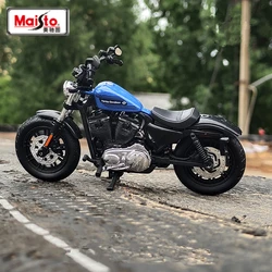 Maisto 1:18 Harley 2018 Forty-Eight Special Alloy Sports Motorcycle Model Diecast Metal Street Racing Motorcycle Model Kids Gift