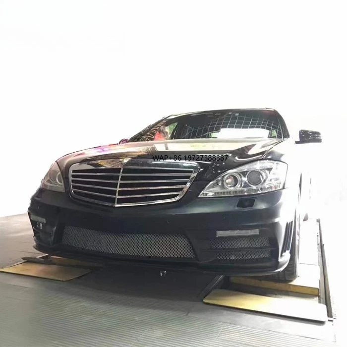 

Good Fitmen WD Style Body Kit for Old S CLASS W221 for 2006-2013 Front Bumper Rear Bumper Side Skirts
