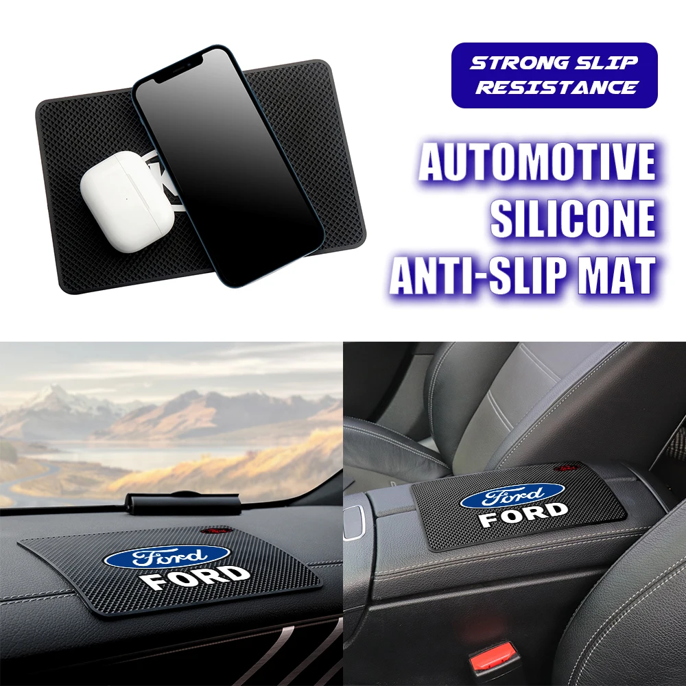 Car Anti-Slip Grip Pad Storage Mat Dashboard Phone Holder Accessories For Ford Audi BMW Mercedes Benz Peugeot Volkswagen Toyota