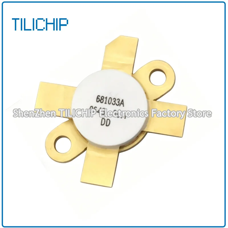 681033A 40mA 33MHz TO-59 Brand new 10-bit serial input, latched source driver High-frequency microwave radio frequency tube