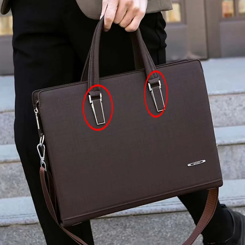 Bag Side Clip Buckles With Screws Leather Strap Connector Hook Clasp Hanger DIY Craft Accessories