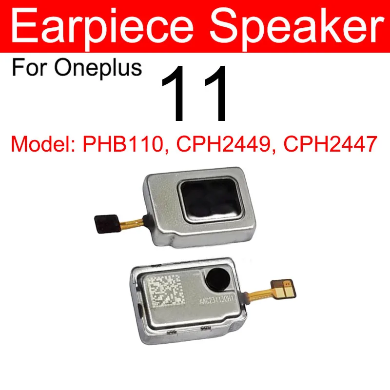 Earpiece Speaker For OnePlus 1+ 10 Pro 10R 10T 11 11R 12 Top Earpiece Speaker Sound Flex Cable Replacement