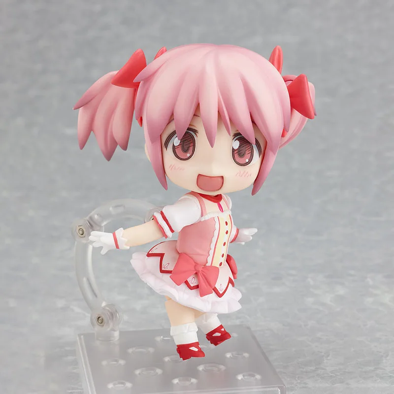 In Stock Gsc Puella Magi Madoka Magica Anime Figure 174 Kaname Madoka Q Version 10Cm Pvc Action Figure Model Collection Toys