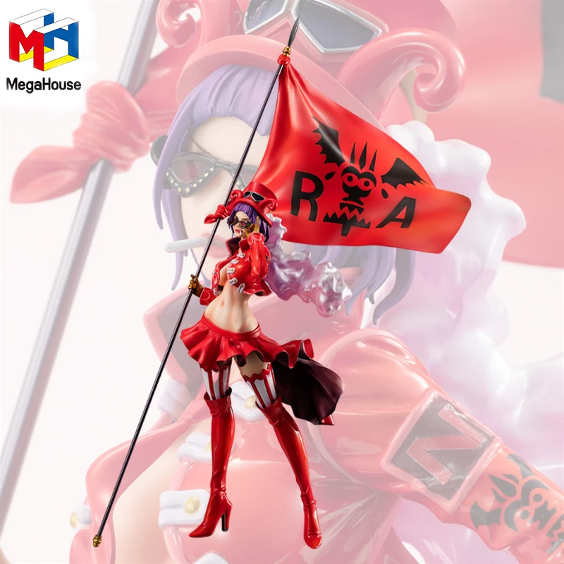 En Stock, figura genuina MegaHouse de una pieza POP Belo Betty, colección de Anime de 13cm, modelo de muñecas, regalo de Navidad, decoración de escritorio