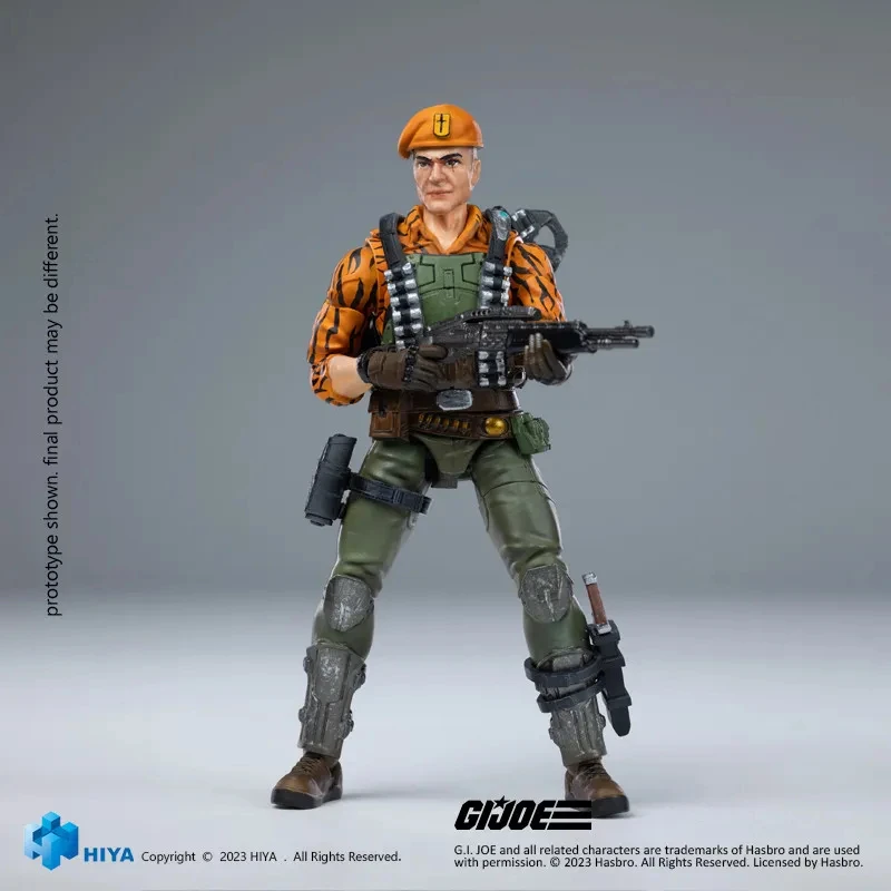 HIYA EMG0296 절묘한 미니 1/18G.I.JOE 플린트 타이거 포스 버전