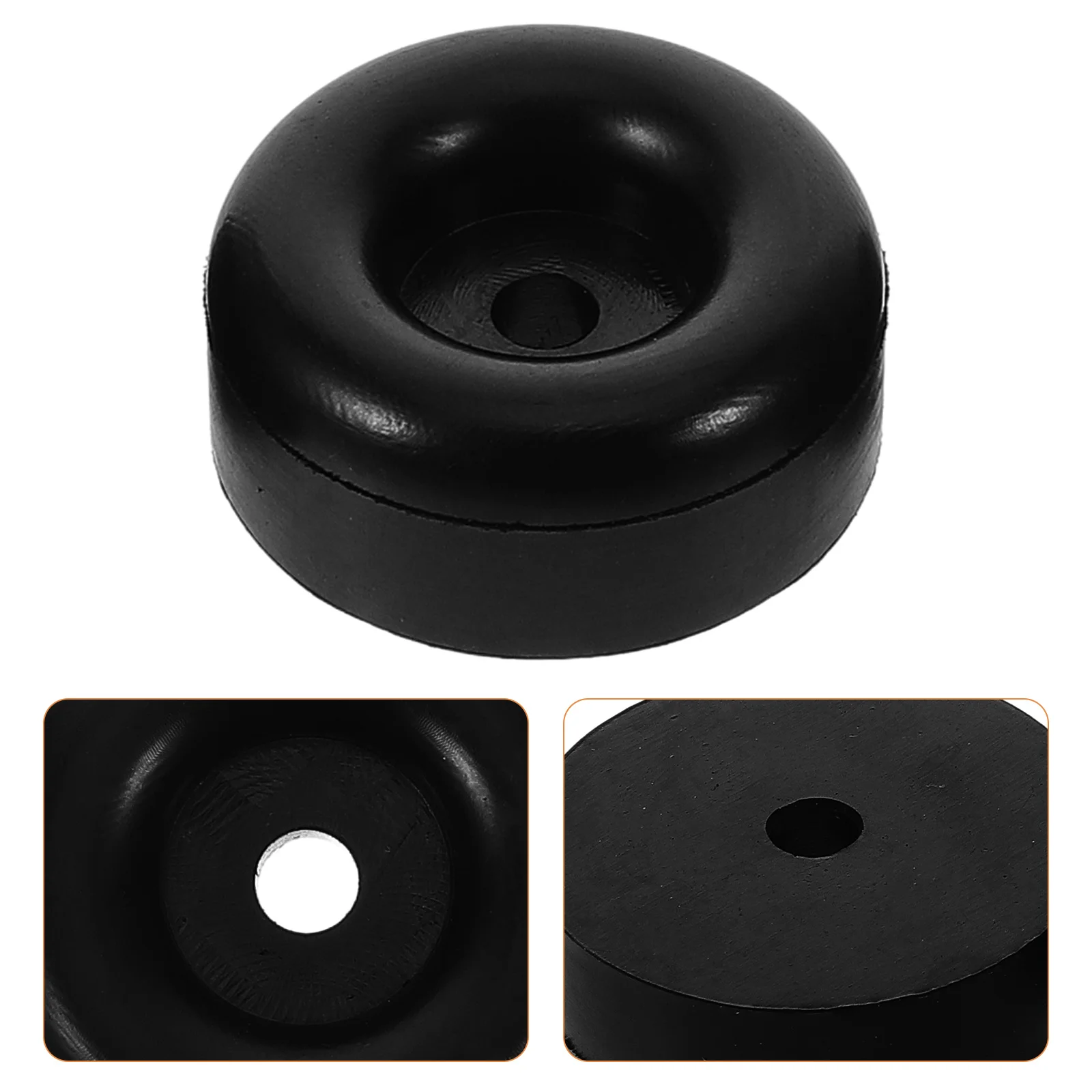 

4Pcs Rubber Bumpers Durable Anti-Vibration Pads for Washer Trailer Door Stopper Noise Reduction Impact Protection Rubber Pad
