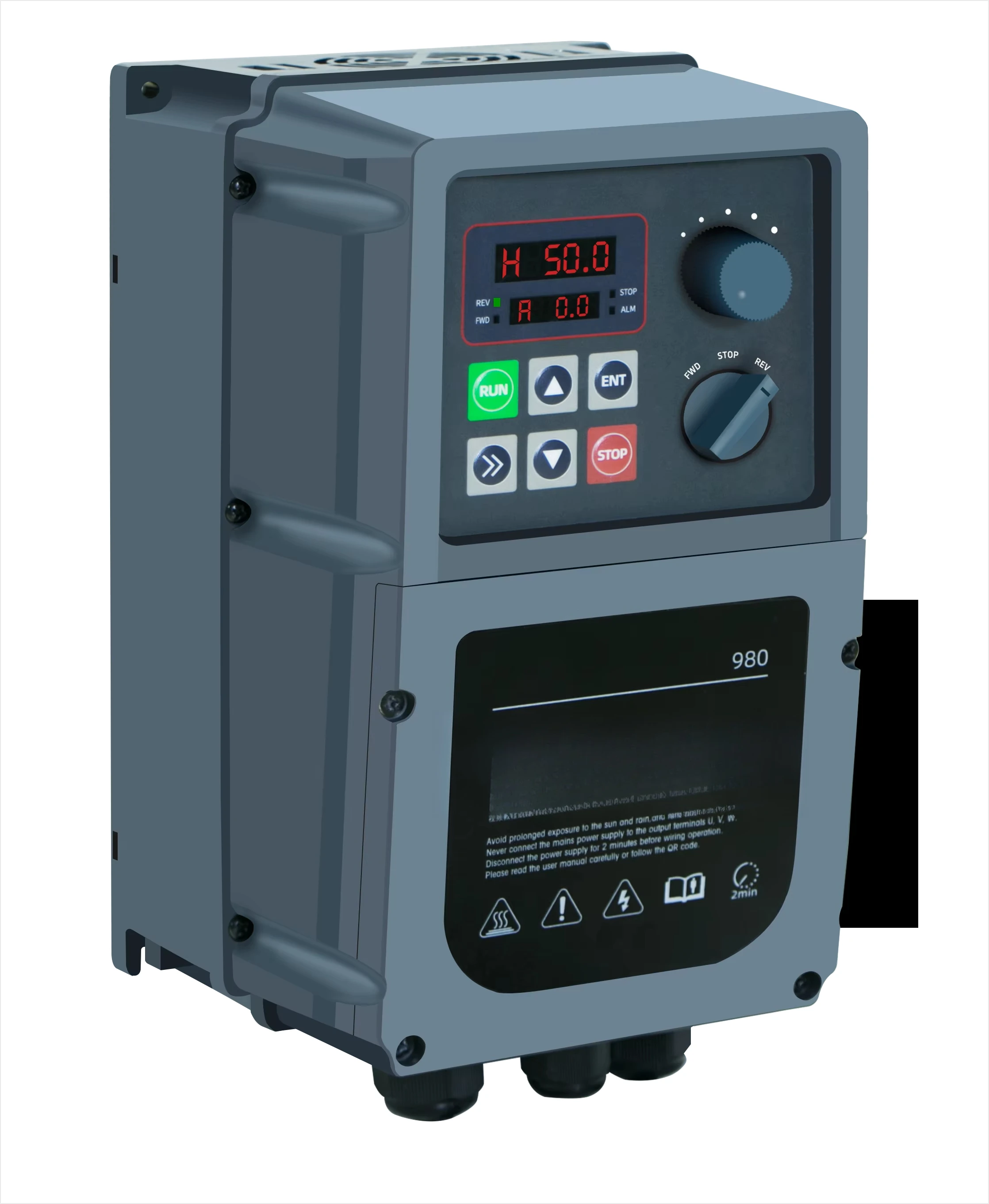 Factory Supply IP66 Waterproof VFD 15KW 3 Phase AC Drive Variable Frequency Inverter Motor Speed Controller for Pump Fan