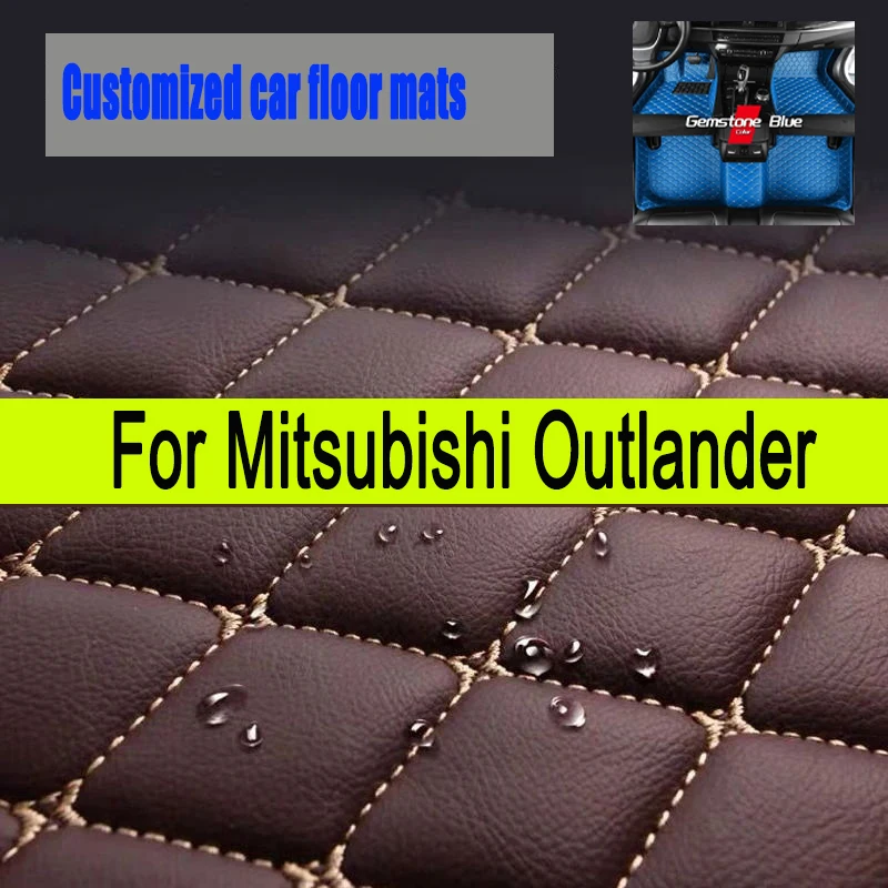 

Car Floor Mats For Mitsubishi Outlander 2018 2017 2016 2015 2014 2013 5 Seats Interior