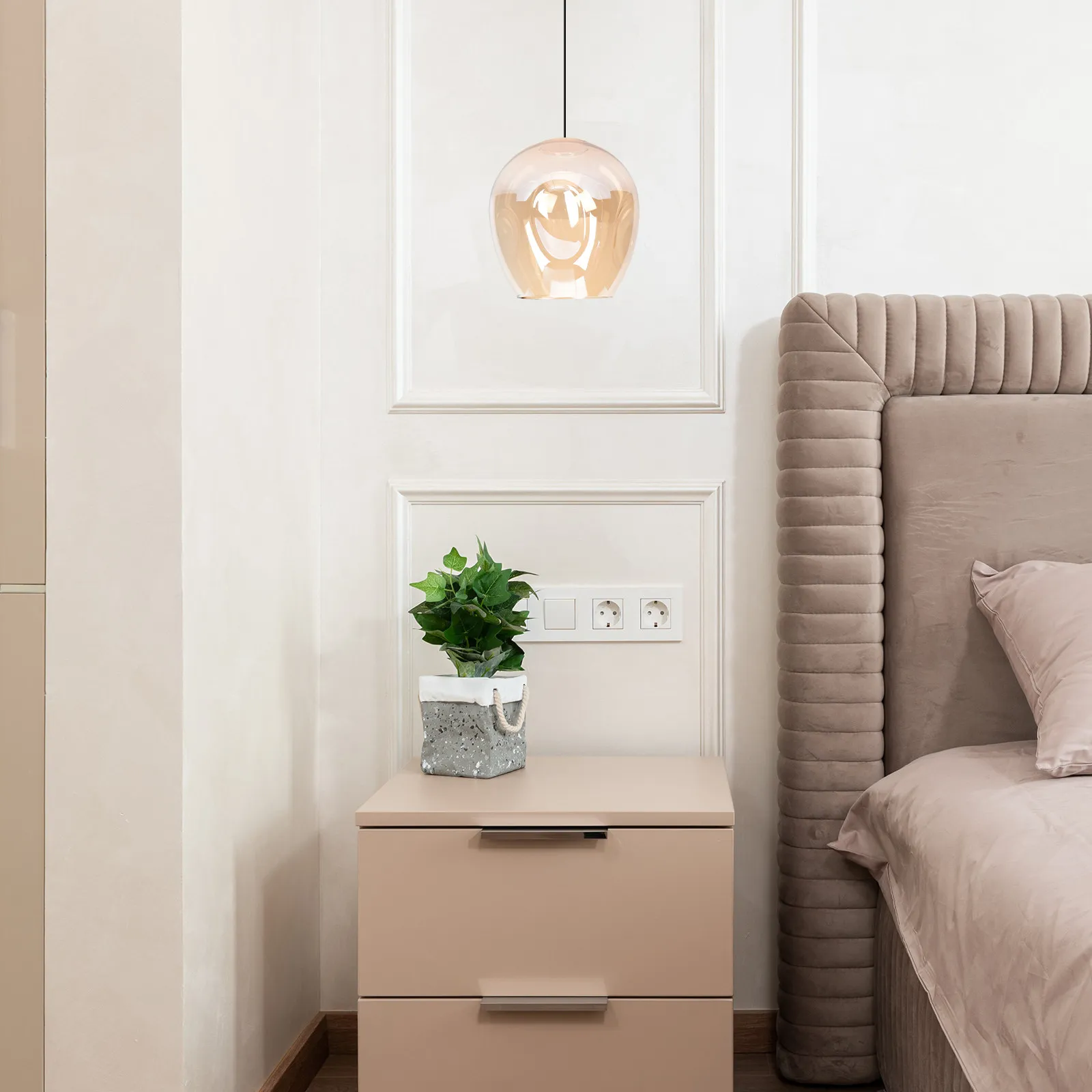 ランプシェード交換用ガラスシェード装飾ブラウンカースモールランプシェードテーブル用