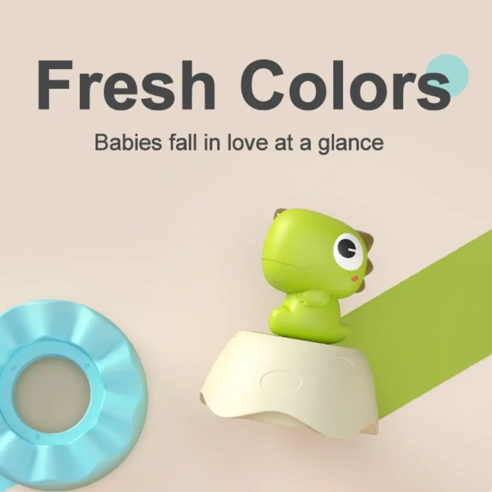 Ghiera Dinosauro Arcobaleno Giocattoli impilabili Sonaglio Giocattolo Montessori Anelli impilabili Giocattoli per lo sviluppo Puzzle Torre arcobaleno