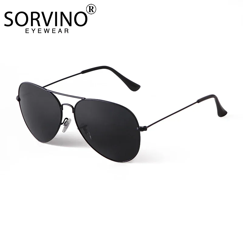 

SORVINO Trendy Pilot Sunglasses Men Women Vintage UV400 Protection Shades Eyewear Travel Eyewear Riding Hiking Sun Glasses Gafas