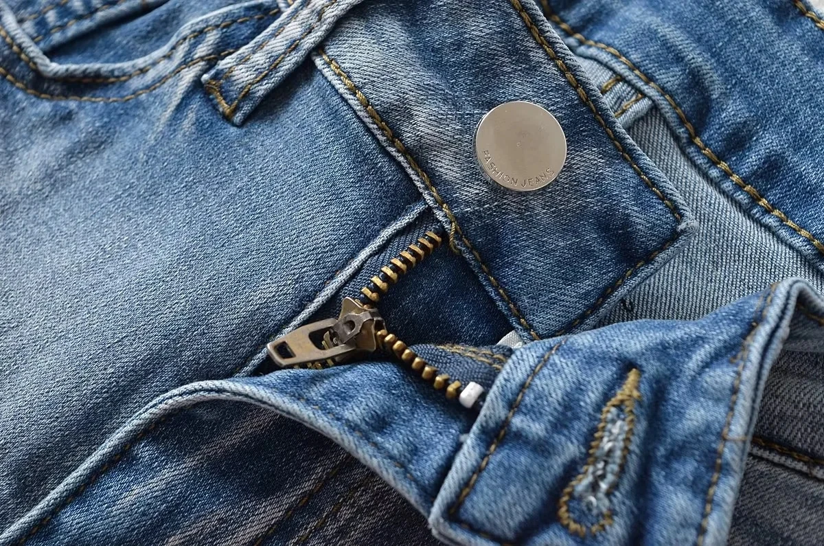 الأمريكية Sle عالية الخصر بسط الدنيم orts المرأة مثير عالية المرونة Bootcut الجينز الصيف العصرية السراويل الساخنة نسيج القطن