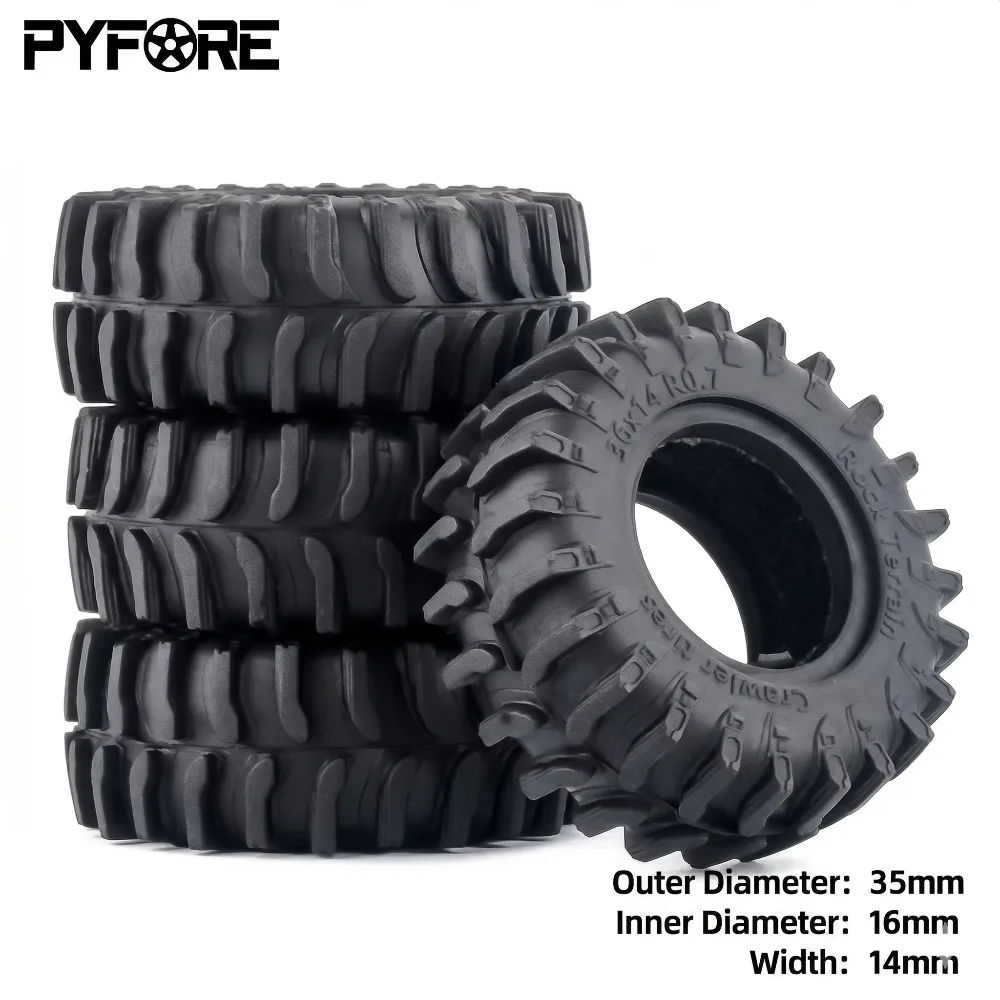 PYFORE diameter 35 Axial 1/30 SCX30 0.7-inch tire tread modification accessories remote control car accessories