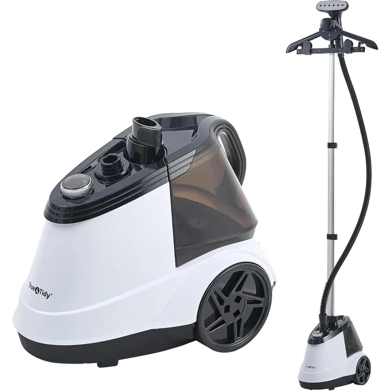 

Настоящий и аккуратный ® Профессиональный отпариватель для одежды с очень большим резервуаром для воды на 2,9 л (98 унций), сверхмощный, с 3 настройками пара