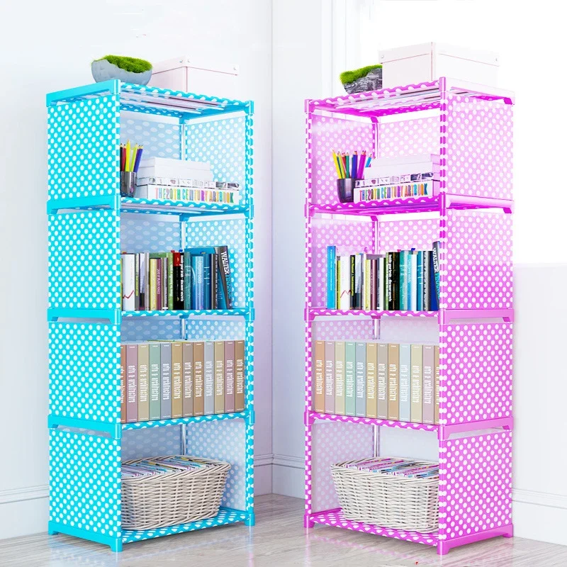 Bookshelves Industrial Style Furniture Invisible Shelf Wood Book Shelf Shelves of Books Bookshelf  Libraries Pink