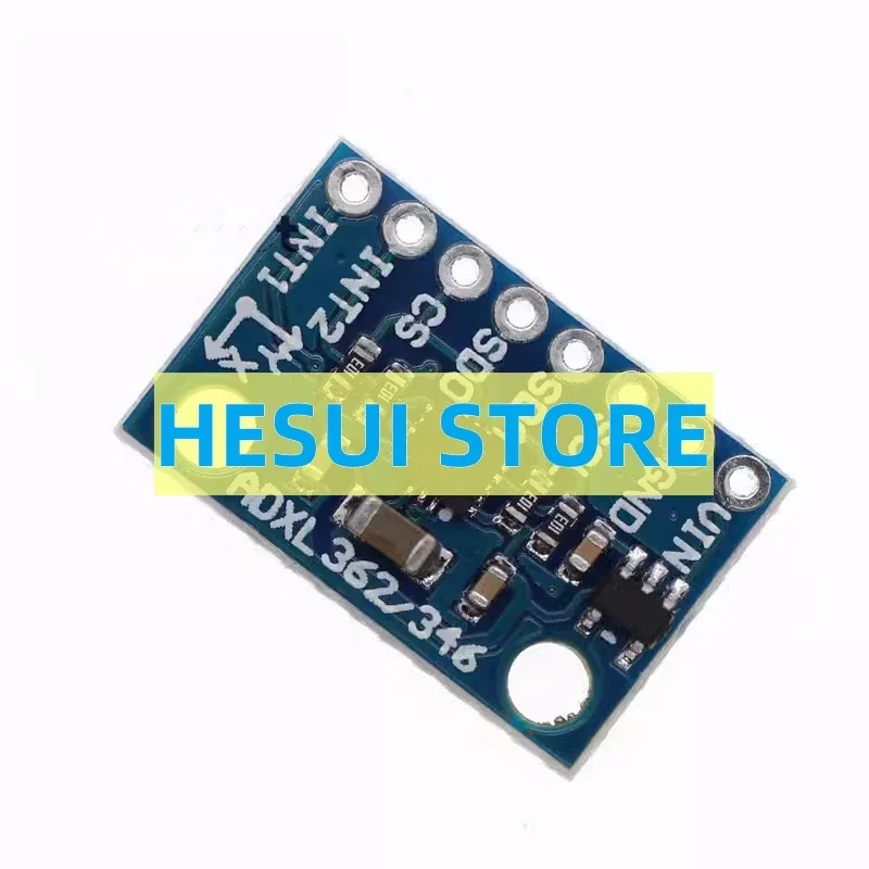 Módulo sensor 362 ADXL362 Interface SPI de aceleração de três eixos