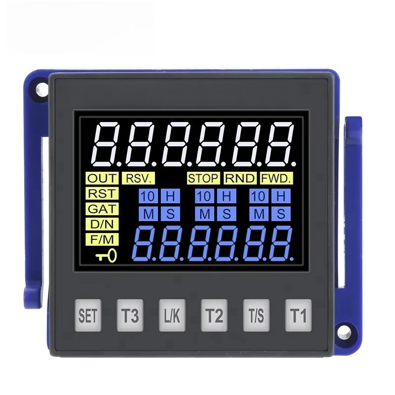 New Product DH48S 12V 24V 110V 220V Precision Programmable Delay Relay 0.01S-99990H With Socket Base Forward and Reverse Control