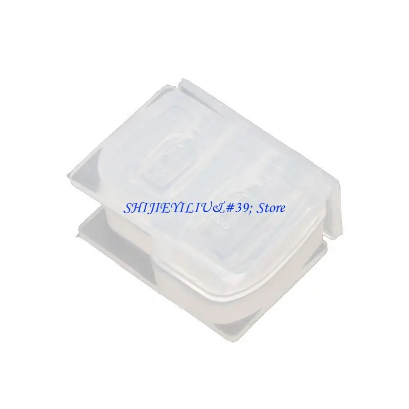 

E21F DIY Casting Silicone Mold Jar Epoxy Resin Casting Mold Trinket Container Jewelry Box Art Crafts Honey Oil Bottle Craft