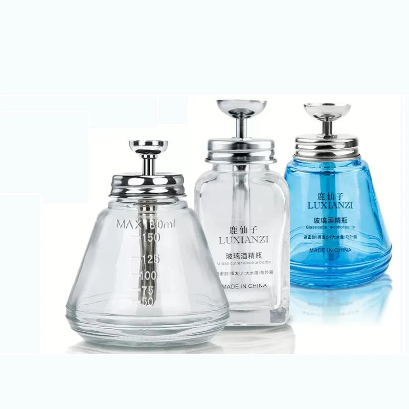 Press-type alcohol bottle glass circuit board cleaning solution dedicated bottle tool mobile phone repair alcohol pot