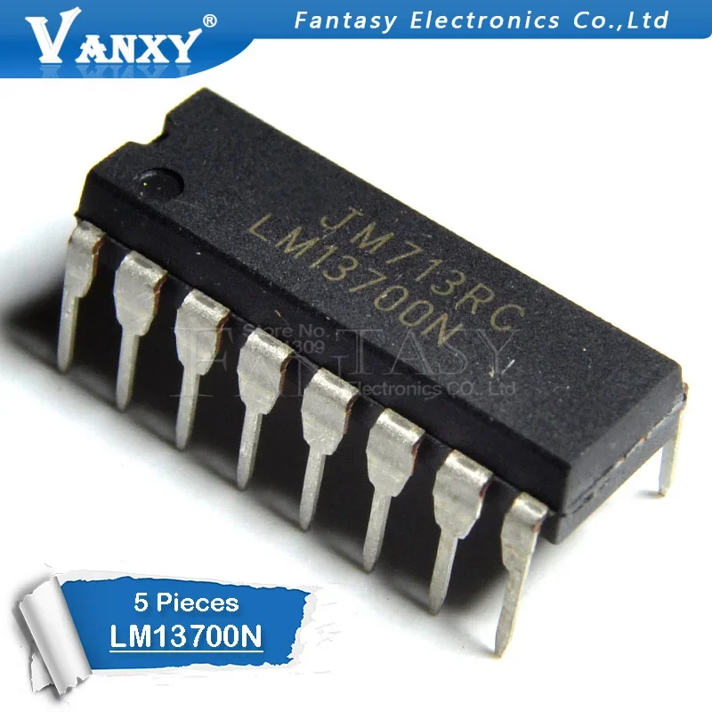 5PCS LM13700N DIP16 LM13700 DIP 13700N DIP LM13700M SOP-16 SOP