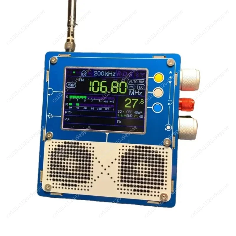 Full‑Band Digital Radio Receiver, Multi‑Band FM AM LW MW SW Portable DSP Radio Tuner for Hobby Use