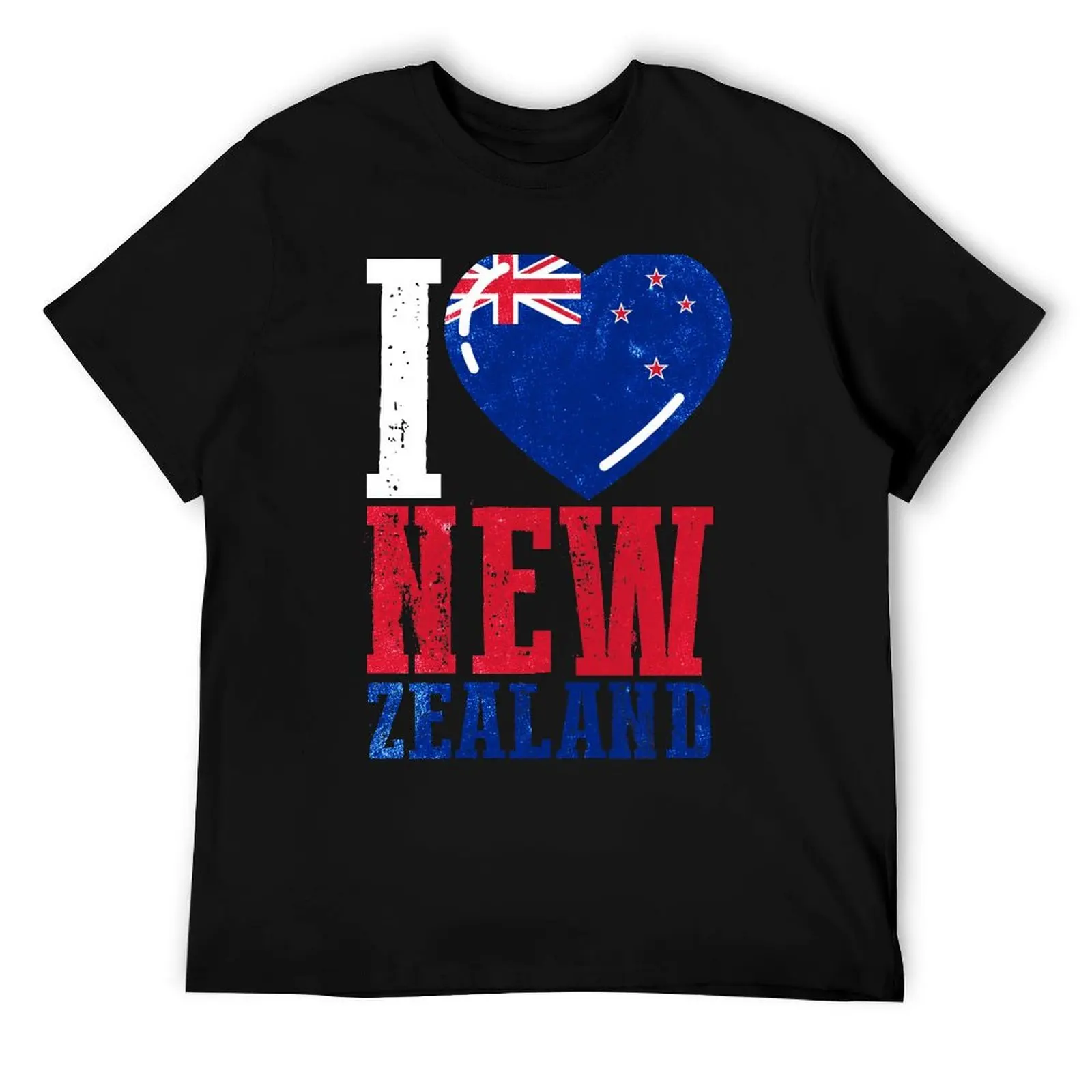 

i love new zealand T-Shirt funny t shirts dark humor anime tshirt cotton t shirt man T-Shirt