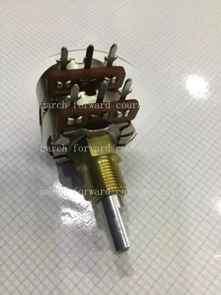 2pcs for CTS dual potentiometer BAL ANCE dual adjustment P&R 50K left and right channels