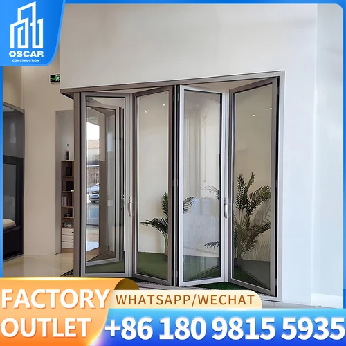 외부 집 문짝 3 패널 슬라이딩 유리 도어 및 창문 디자인, 알루미늄 도어 
