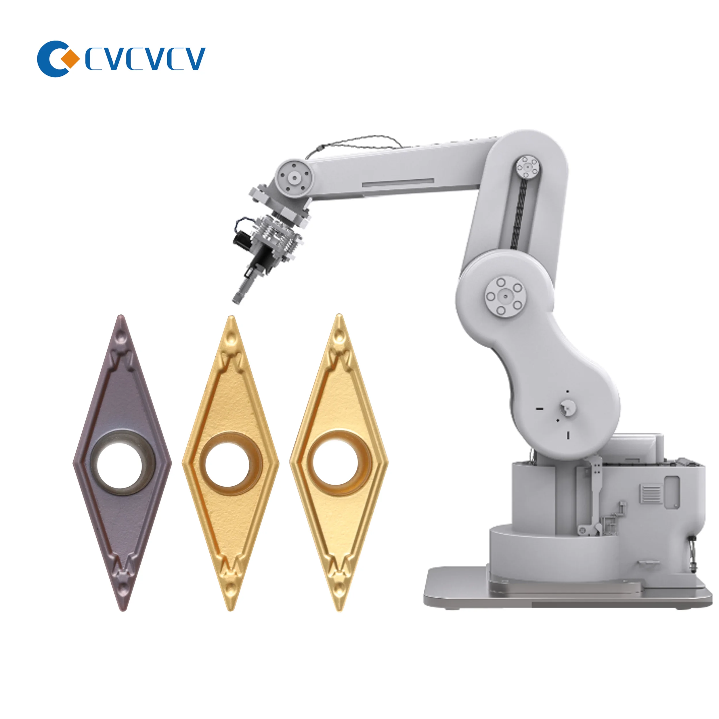 10 Pcs VBMT160404 US735 UE6020 VP15TF VBMT160408 US735 UE6020 VP15TF 100% Originale Inserti In Metallo Duro CNC Metallo Tornio Utensili di Tornitura