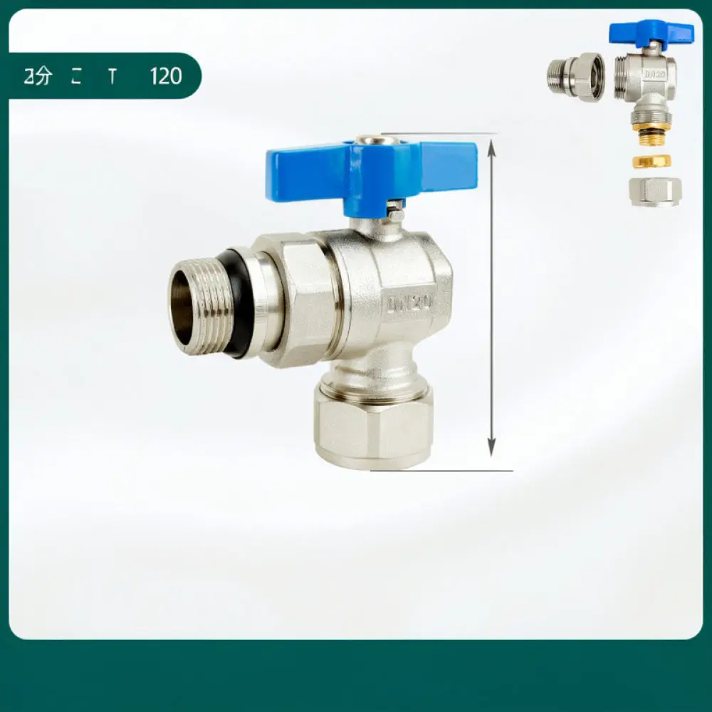 High Quality Brass Shutoff Valve For For Baizhan Water Manifold Pex Pipe Joint Heavy Duty Plumbing System Hardware Parts