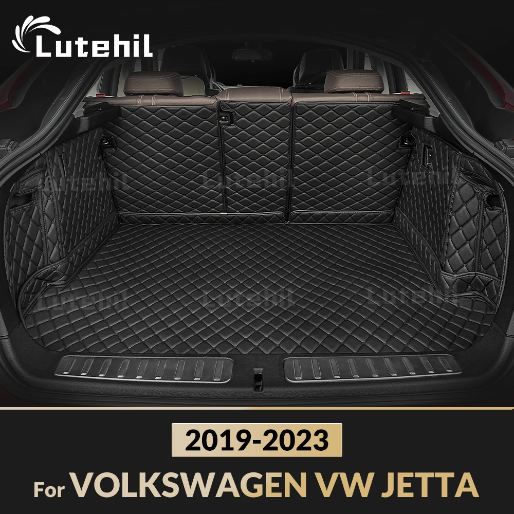 

Для VOLKSWAGEN VW JETTA 2019-2023 22 21 20, автоматический коврик для багажника с полным покрытием, коврик для багажника автомобиля, подкладка для багажника, аксессуары для интерьера