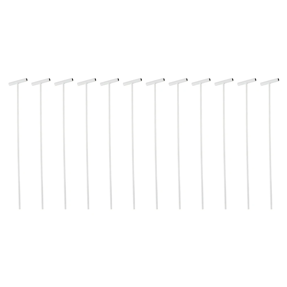 

12 Pcs Bird Door Iron Bars Swing Entrance Traps Removable Cage Door Bars for Pigeons One Way System Easy Install Durable Wire