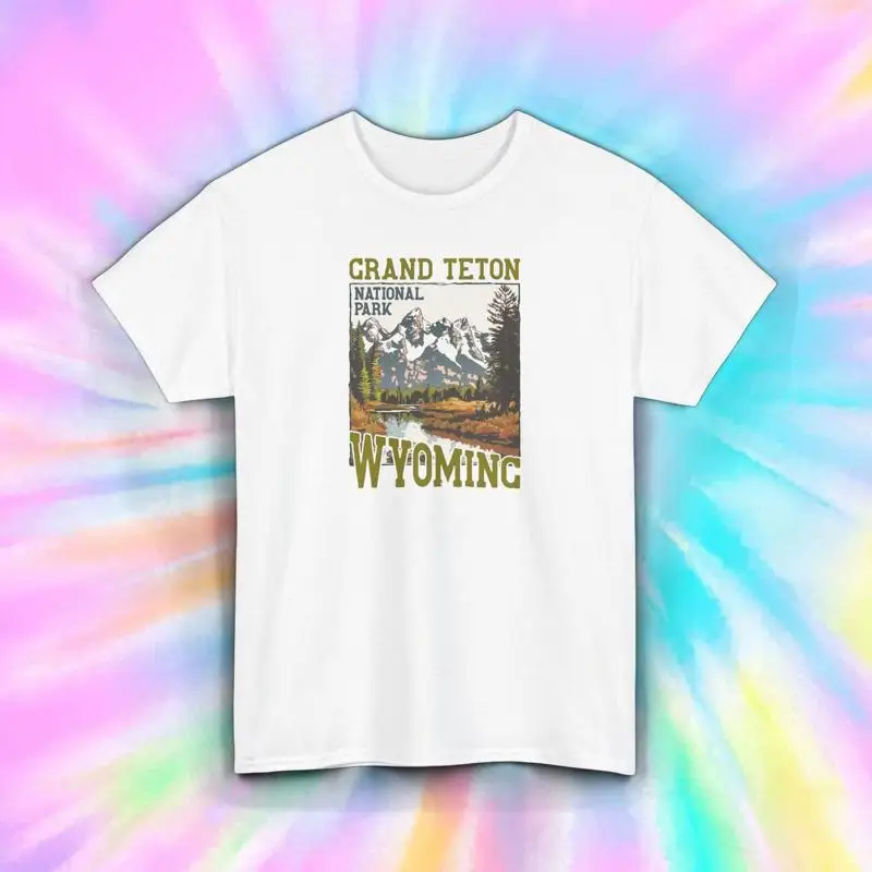Grand Teton National Park T Shirt Nature Lover Travel Outdoor