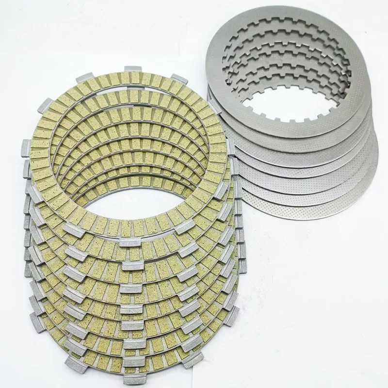 

Clutch Friction Plates Discs Fits Honda CBF1000 FT (FTA) 2010-2011/CBF1000 FA (FAA) 2010-2015 /CBF1000S 2007-2011/CB1000R 09-15