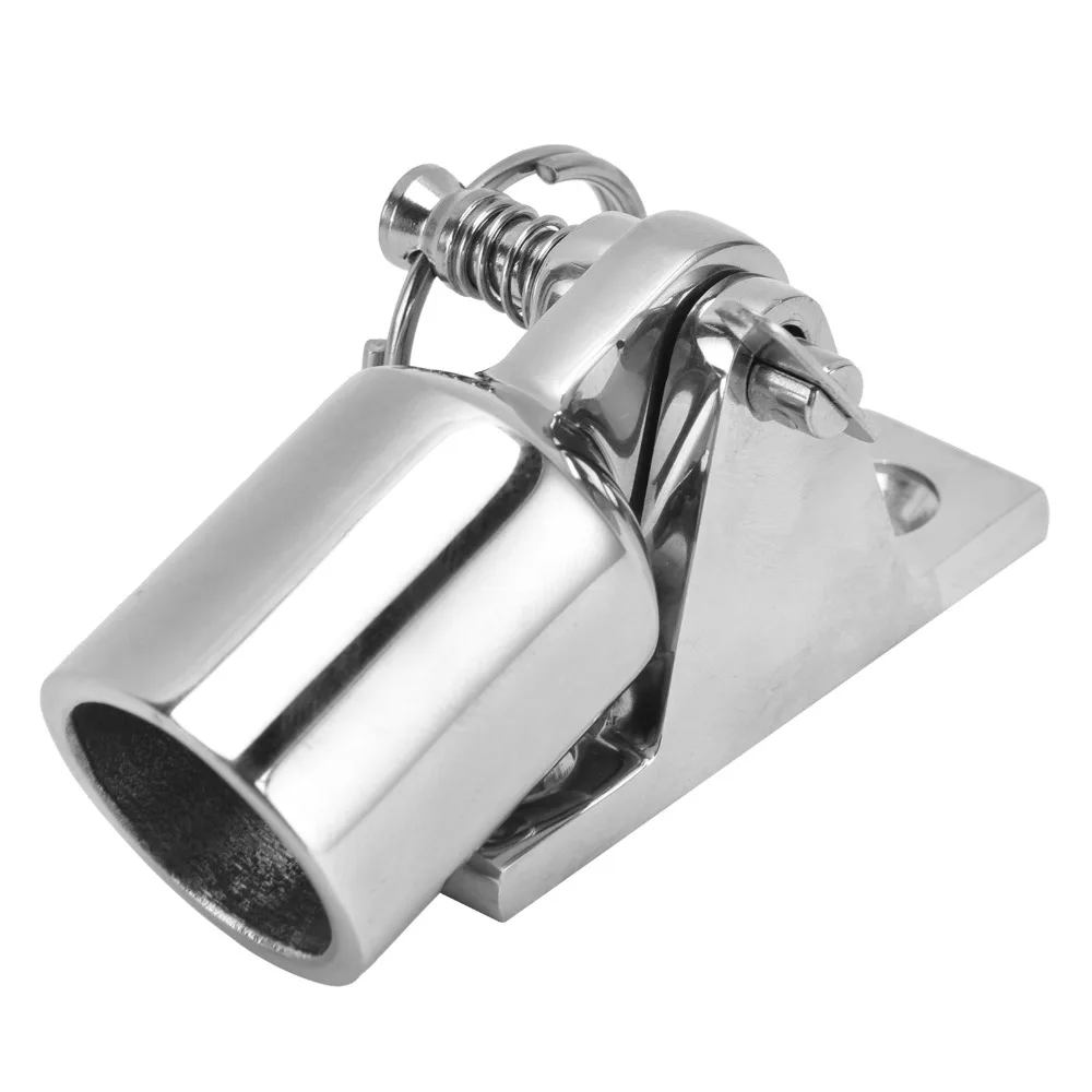 2-個-316-ステンレス鋼-​-​-ビミニトップ金具-​-​-7-8インチのチューブに適合します-​-​-1インチのチューブに適合します-​-​-アイエンドキャップ-​-​-クイックリリースピン-​