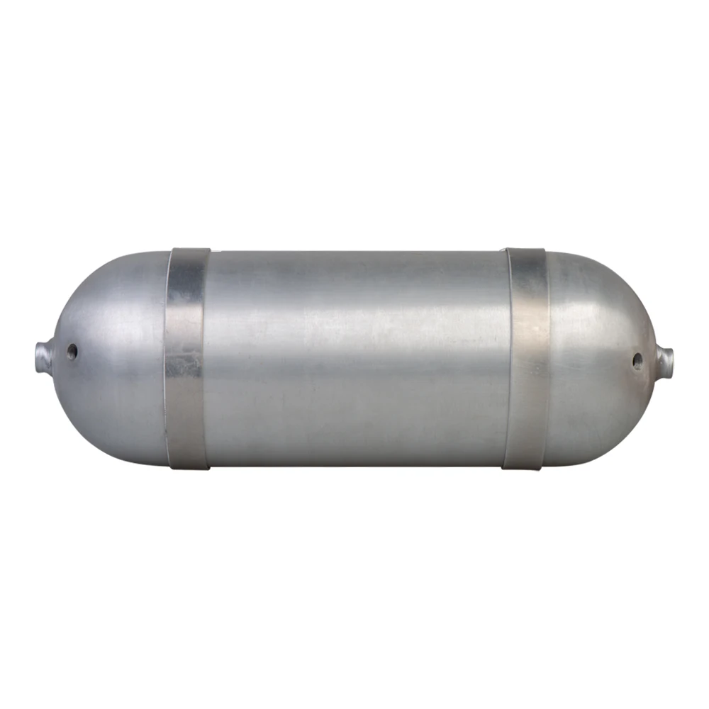 Universal 3/4/5 Gallon Aluminum Seamless Air Cylinder Air Tank Pneumatic Air Suspension System Tunning Vehicle Parts