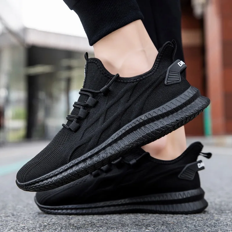 

LiveDay Summer Sneakers For Men Unisex Breathable non-slip Running Fashionable Tennis Shoes Comfortable Casual Footwear
