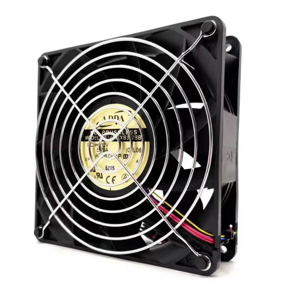 High-Power 140mm X 38mm for ASIC Miner Fan: 352CFM, 5.2A for WhatsMiner M20S/M21S (Bitcoin Mining Cooling)
