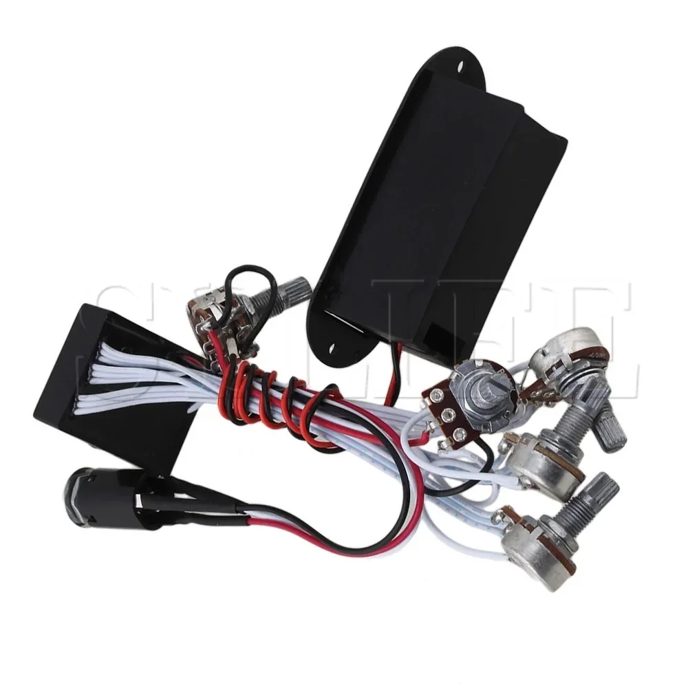 ‌3-Band EQ Preamp Circuit EQ-B3T for Active Bass Pickup, Guitar Tone Control Module‌