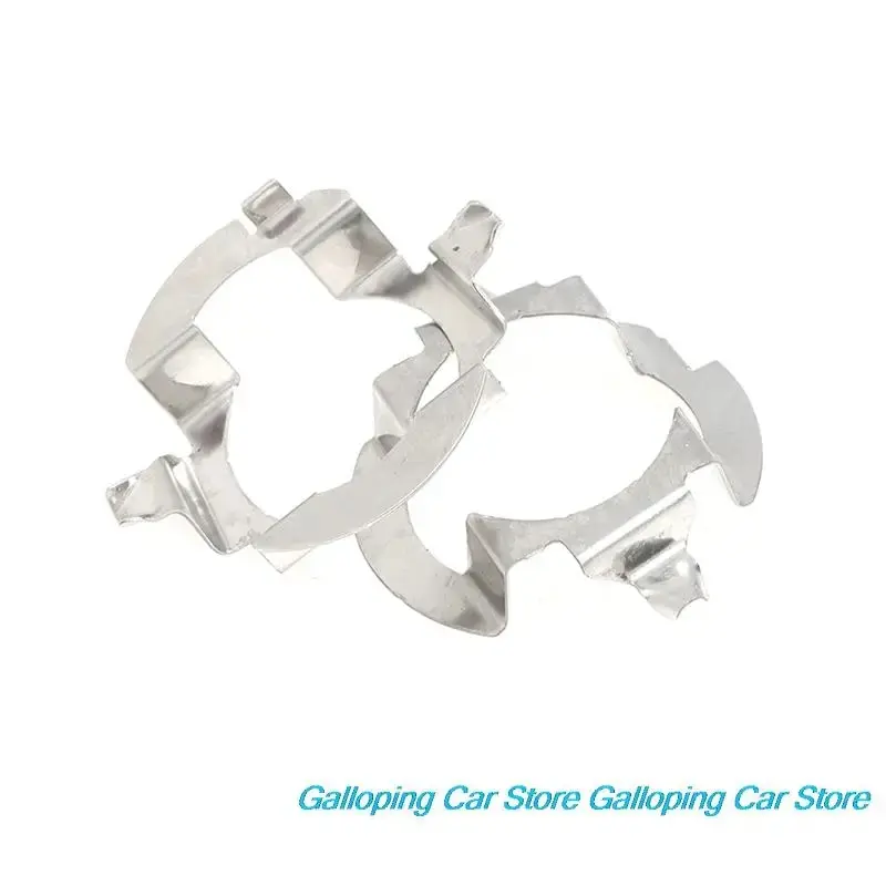 2 stücke h7 led scheinwerfer lampe adapter buchse basis halter halter für touareg skoda D-120A