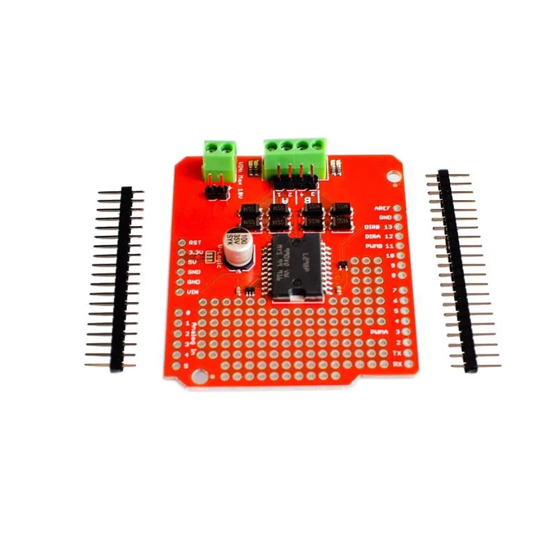 

1~20Pcs Supporting L298P High Current Dual Circuit Trolley Motor Drive Board Intelligent Car Recommendation