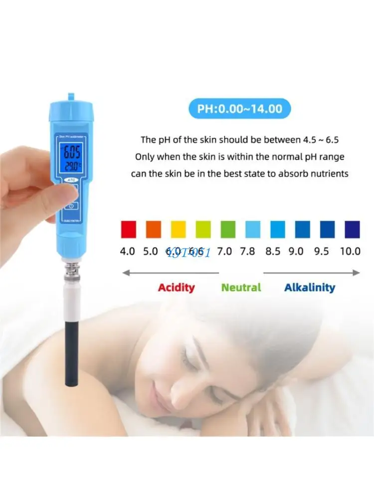 

E15A Digital Acidity Meter Automatic Calibration 0.01 Water Quality Test Water Tester