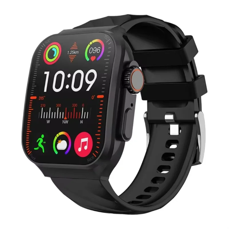 2025 B7 4g Smartwatch 2.04 Polegadas Amoled 650mAh NFC À Prova D 'Água Carregamento Sem Fio Esportes Saúde Smartwatch