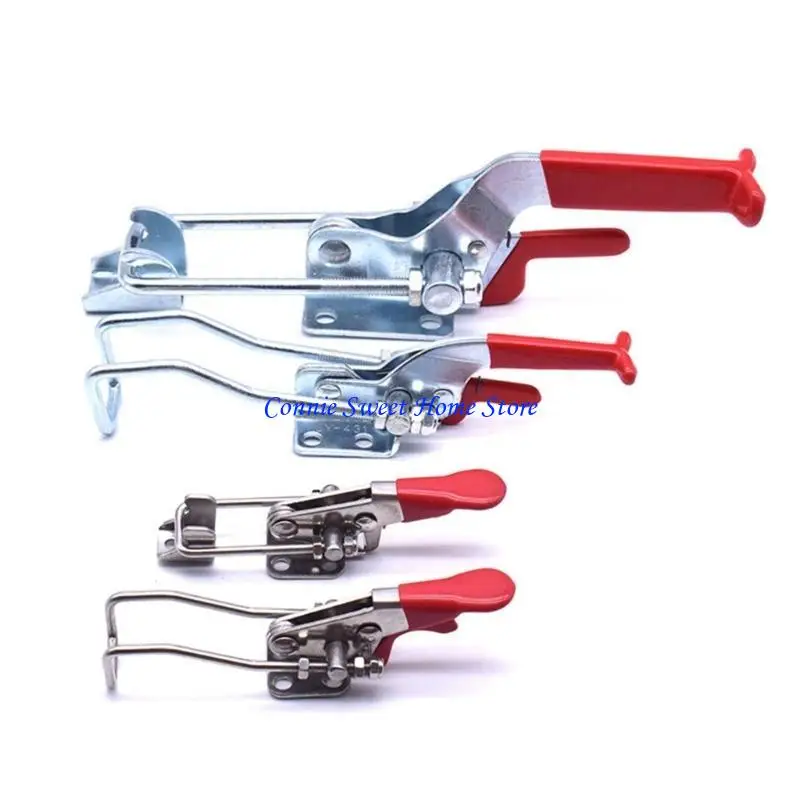 LXAF 1Pc Quickly Release Pull Latches Clamp Toggles Clamp Latches for Box Case Trunk, Industrial EquiIpment Enduring